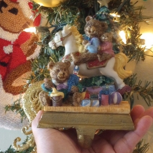 3 Vintage Christmas Stocking Hangers - Picture 12 of 17